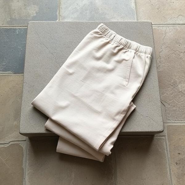 Wide-Leg Linen Trousers